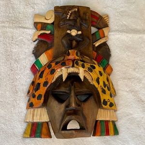 Authentic Wood Mask Artwork